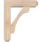 Ekena Millwork Legacy Craftsman Smooth Bracket w/ Offset Brace, Douglas Fir, 5 1/2"W x 18"D x 22"H BKT0604X18X22LEC04SDF - alternate 2